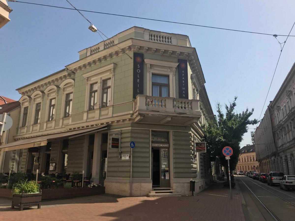 Soleil Apartman Szeged Bagian luar foto